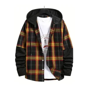 veste à carreaux homme vintage