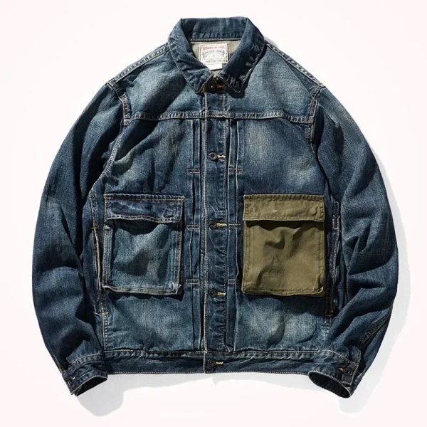 Veste en Jean Homme Vintage