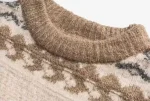 Pull rétro à motifs nordiques oversize