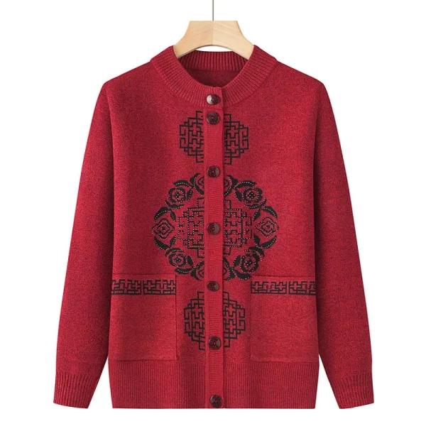 gilet vintage femme en maille texturée