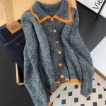 gilet oversize vintage femme