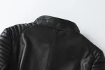 veste en cuir mouton femme élégante