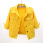 veste en jean femme mode vintage et moderne