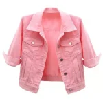 style année 90 veste en jean femme