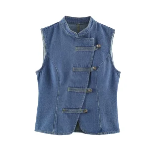 gilet sans manche femme vintage beau