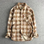 chemise vintage homme style décontracté
