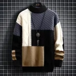 pull maille torsadée relief