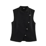 gilet femme style officier élégance