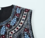 vêtement femme style folk avec dentelle noire
