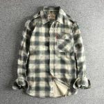 style american rétro chemise délavée